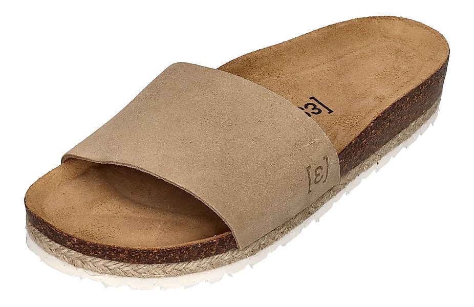 espadrij l´originale COPINE VELOUR Pantolette Beige günstig online kaufen