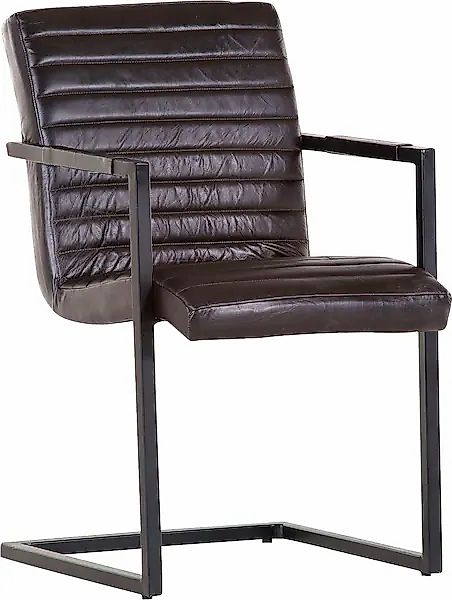 Gutmann Factory Freischwinger »Barcelona«, (Set), 2 St., in Leder günstig online kaufen