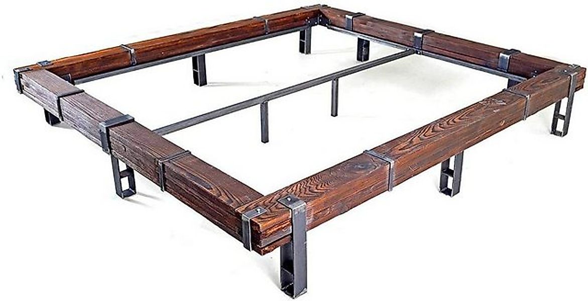 CHYRKA Massivholzbett Massivholzbett LL LEMBERG Balkenbett Doppelbett Loft günstig online kaufen