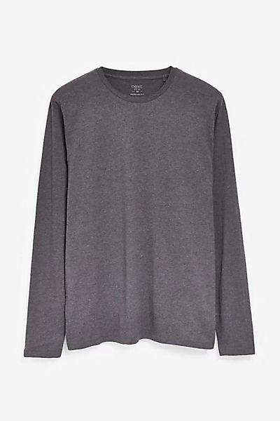 Next Langarmshirt Rundhalsshirt – Regular Fit (1-tlg) günstig online kaufen
