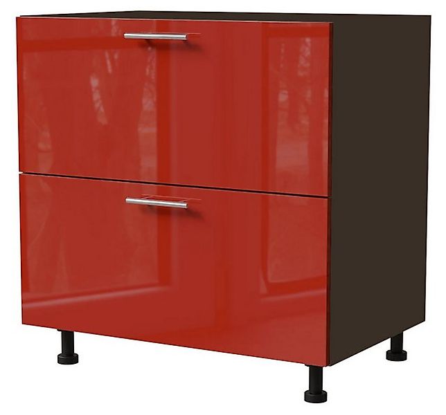 Feldmann-Wohnen Unterschrank Brerra (D2/80, 2 Schubladen, REJS Comfort Box günstig online kaufen
