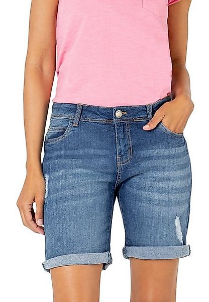 SUBLEVEL Jeansbermudas Stretch Jeans Bermuda Used-Look günstig online kaufen
