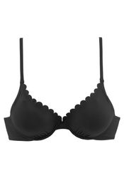 LASCANA Bügel-Bikini-Top Scallop, mit Wattierung günstig online kaufen