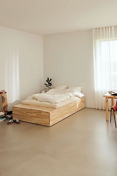 Karup Design "Basement Bed, Stauraumbett, Bett optional mit oder ohne Sitzb günstig online kaufen
