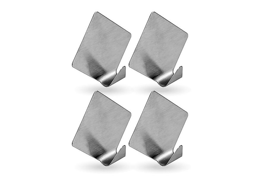 Bestlivings Wandhaken Wandhaken Edelstahl, selbstklebend, 4er, Badezimmer, günstig online kaufen