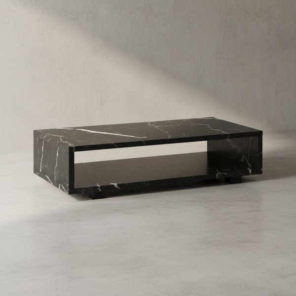 KADIMA DESIGN Couchtisch Couchtisch 100x50x25 cm günstig online kaufen