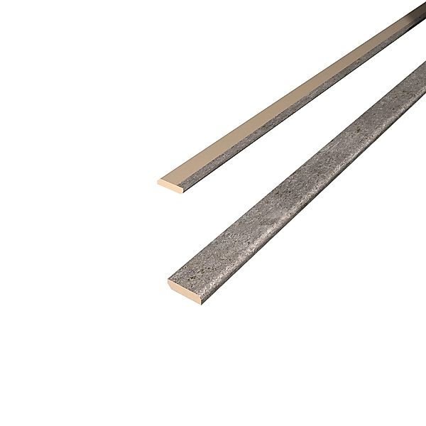 Egger Abdeckleiste Wandverkleidung Decowall AL003 Rovigo 2,4 m Beton günstig online kaufen