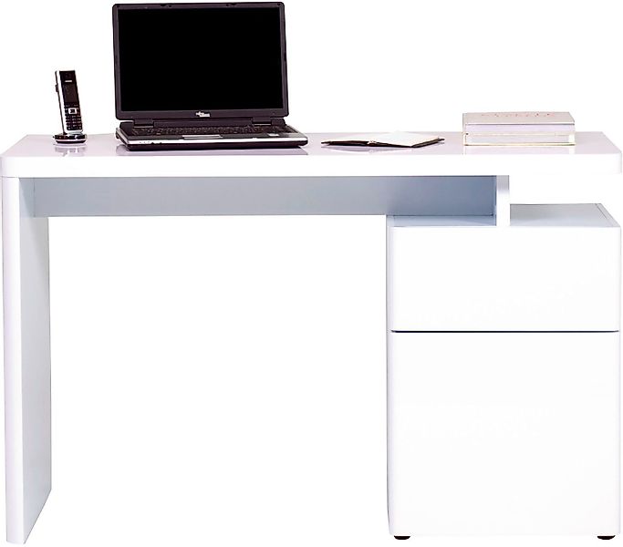 Jahnke Schreibtisch CU-LIBRE 120, platzsparender Arbeitsplatz günstig online kaufen