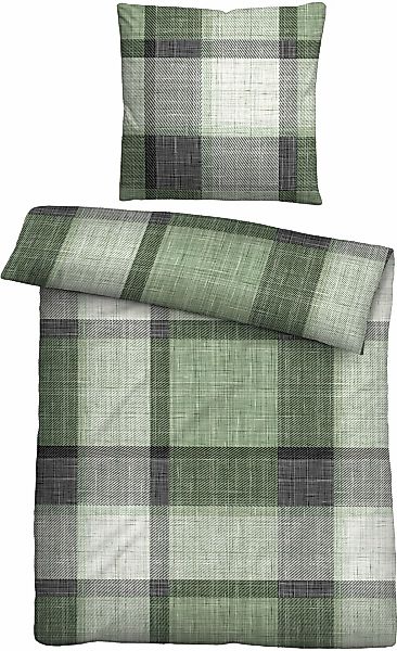 Biberna Bettwäsche "0004101" 2 Stk. tlg. wohlig warm + weich, pflegeleicht, günstig online kaufen