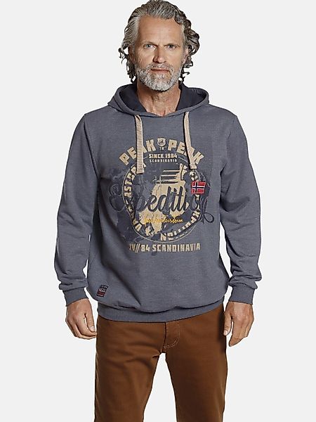 Jan Vanderstorm Kapuzensweatshirt ELLMAR weicher Sweat günstig online kaufen