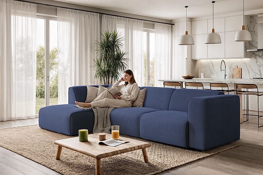 RAUM.ID Ecksofa "Merid L-Form, B: 295 cm - OTTO. Verlässliche Qualität." je günstig online kaufen