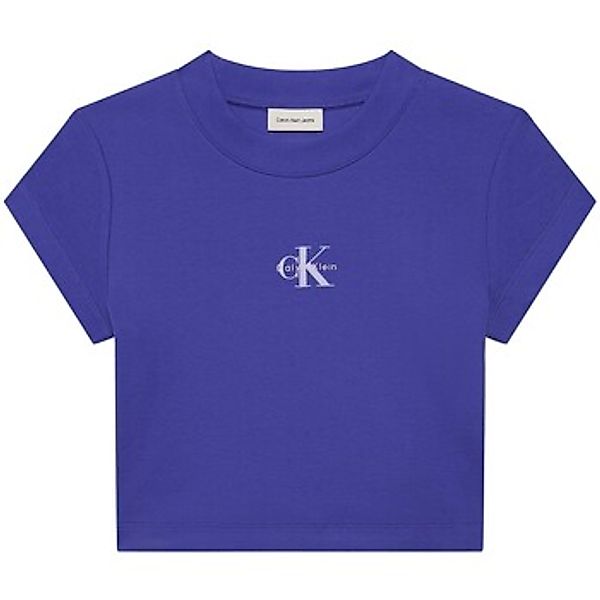 Ck Jeans  T-Shirt Monologo Baby Rib Te günstig online kaufen