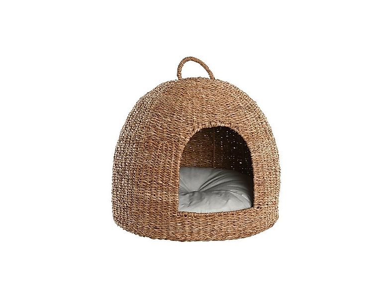 Bigbuy Hundekorb Haustierbettchen SanLove natürlich Naturfaser 49 x 49 x 48 günstig online kaufen