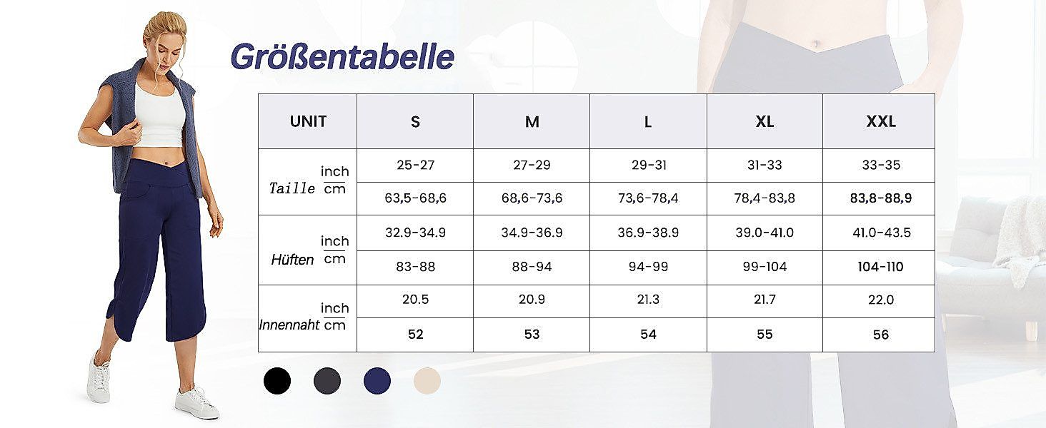 G4Free Yogahose G4Free Damen Weites Bein günstig online kaufen