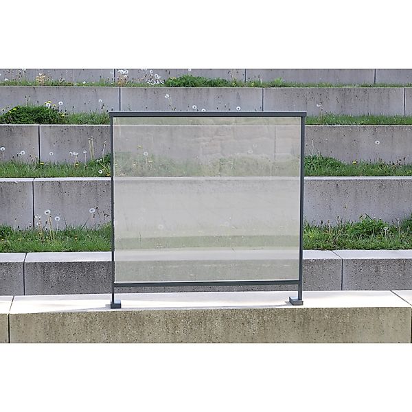 Dieda Linus Glasscheibe Füllung VSG 100 cm x 100 cm VSG 2 mm x 4 mm Weiß günstig online kaufen