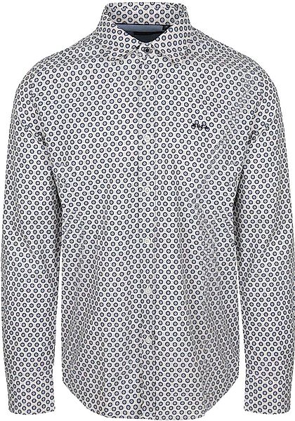 NZA Hemd Jaden Leinen Blend Blau - Größe XL günstig online kaufen