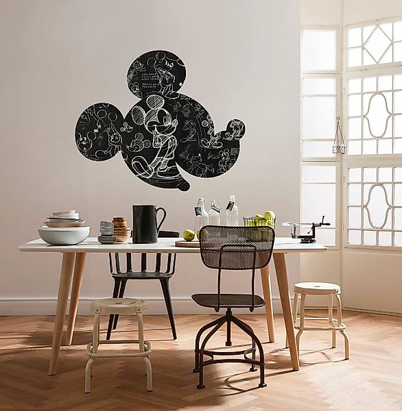 Komar Vliestapete »Vlies selbstklebend - Mickey Head Illustration - Größe 1 günstig online kaufen