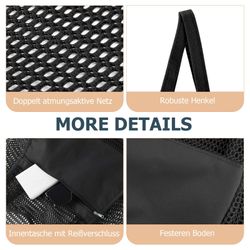 FOUORTUNATE-BEE XL-Strandtasche Große Strandtasche Damen Netz günstig online kaufen