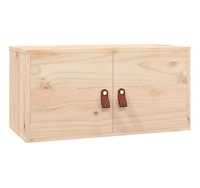 vidaXL Regal Wandschrank 60x30x30 cm Massivholz Kiefer, 1-tlg. günstig online kaufen
