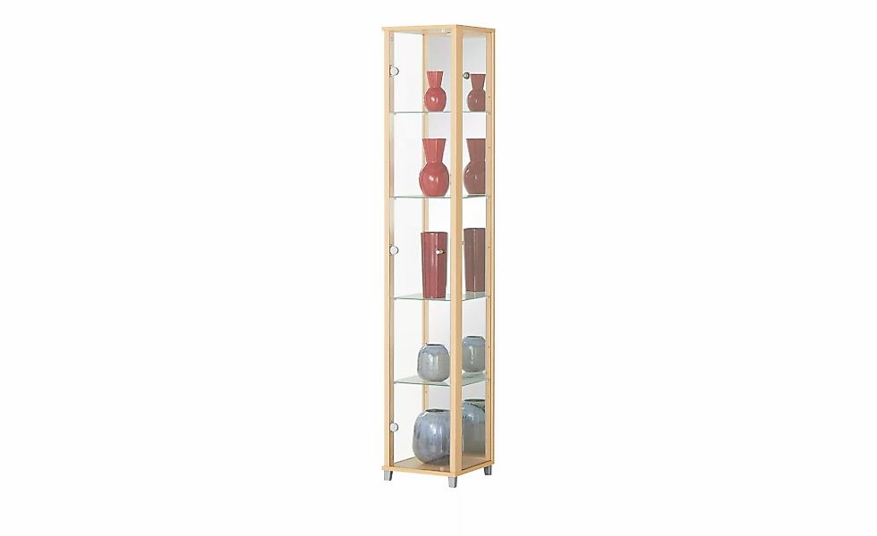 Vitrine  Cristal ¦ holzfarben ¦ Maße (cm): B: 32 H: 172 T: 33.0 Schränke > günstig online kaufen