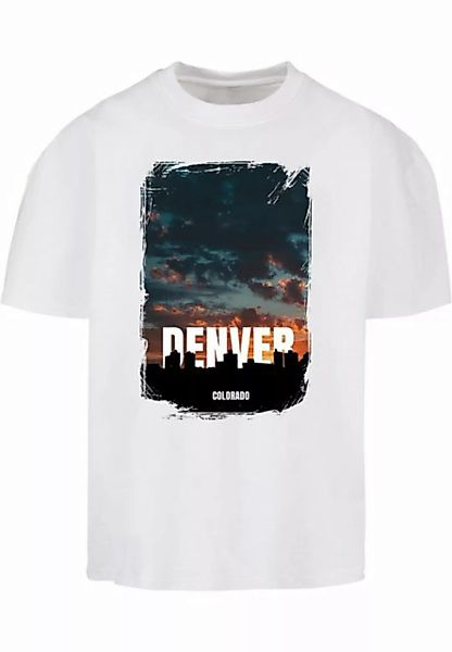Merchcode T-Shirt Merchcode Herren Denver Ultra Heavy Cotton Box T-Shirt (1 günstig online kaufen