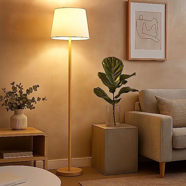 NOWA LED Stehlampe, Leuchtmittel inklusive, Warmweiß, günstig online kaufen