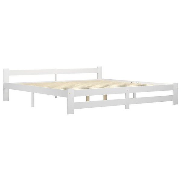 vidaXL Bettgestell Massivholzbett Kiefer 200x200 cm Bett Bettrahmen Bettges günstig online kaufen