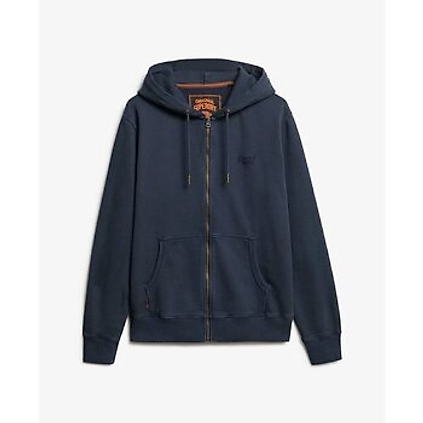Superdry  Pullover Sweatshirt à capuche délavé zippé à logo  Essential günstig online kaufen