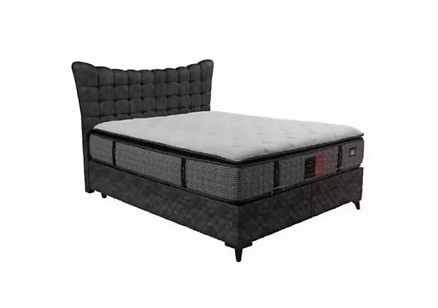 JVmoebel Bett Bett Boxspring Betten Luxus Doppelbett inkls. Matratze mit Ca günstig online kaufen
