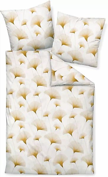 Janine Janine Mako-Satin Bettwäsche moments 98093 bernstein Größe:  155x200 günstig online kaufen