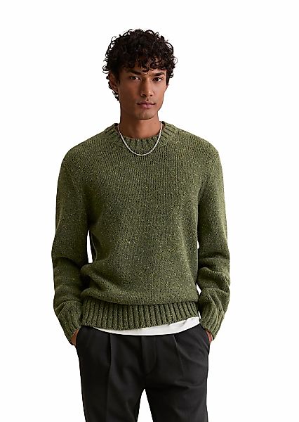 Marc OPolo DENIM Rundhalspullover "aus weichem Schurwoll-Mix" günstig online kaufen