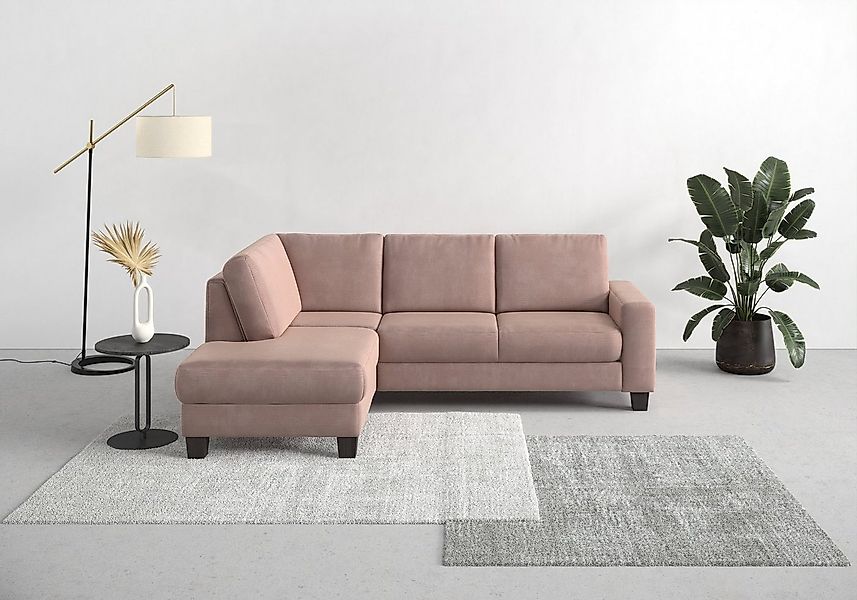 Home affaire Ecksofa Summer L-Form, mit Ottomane, mit oder ohne Bettfunktio günstig online kaufen