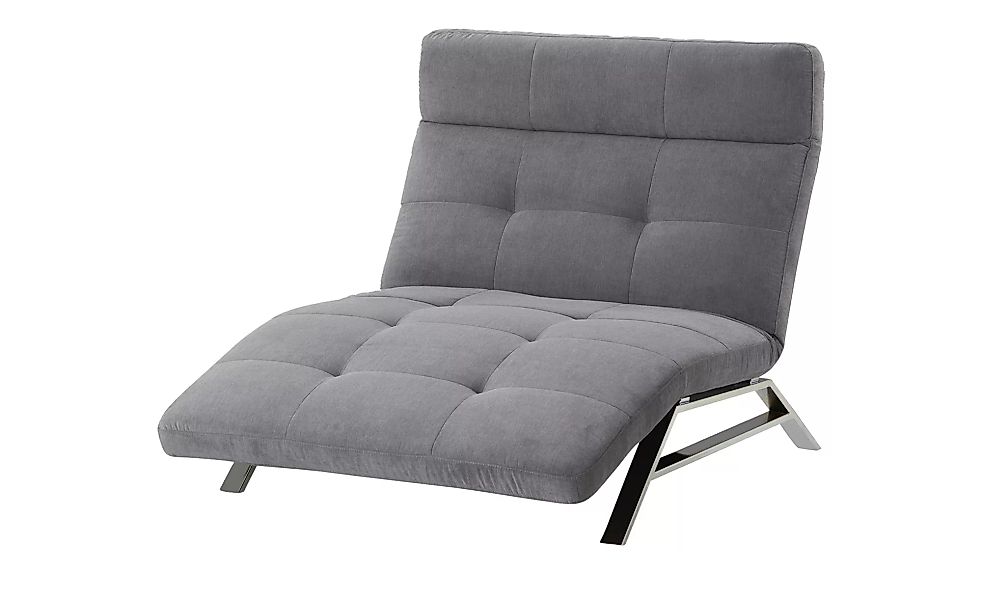 Einzelliege  Riva - grau - 120 cm - 110 cm - 198 cm - Polstermöbel > Relaxl günstig online kaufen