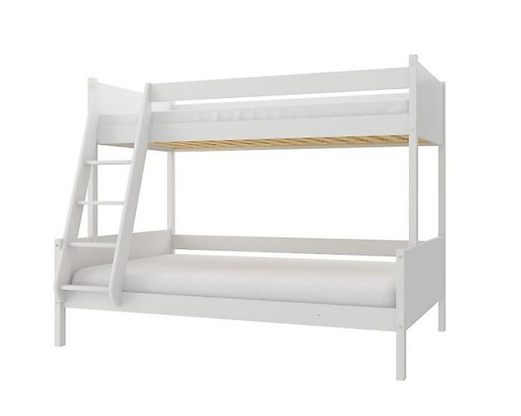 Deine Möbel 24 Etagenbett NIKO aus Massivholz 90x200 120x200 cm (Hochbett K günstig online kaufen