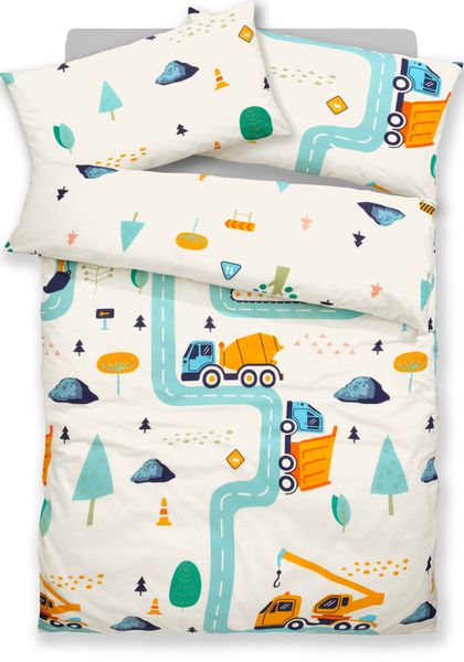 Lüttenhütt Kinderbettwäsche "CUDDLEE" 2 tlg. in vielen Designs: Dino,Einhor günstig online kaufen