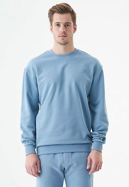 ORGANICATION Sweatshirt Bello-Unisex Sweatshirt in Steel Blue günstig online kaufen