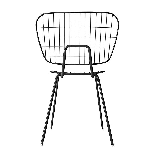 Menu - WM String Dining Chair - schwarz/BxHxT 53x80x50cm/für Innen- und Auß günstig online kaufen