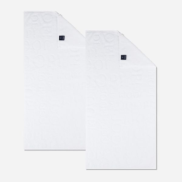 2 Stück Joop! Handtuch Selection 1711-600 weiß 50x100 günstig online kaufen