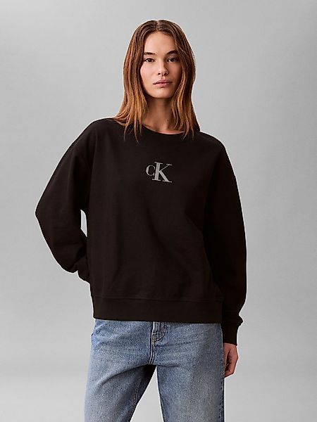 Calvin Klein Jeans Sweatshirt Regular fit mit Rundhalsausschnitt günstig online kaufen