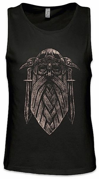 Urban Backwoods Tanktop Odhin IX Ärmelloses T-Shirt Wölfe Thor Paganismus W günstig online kaufen