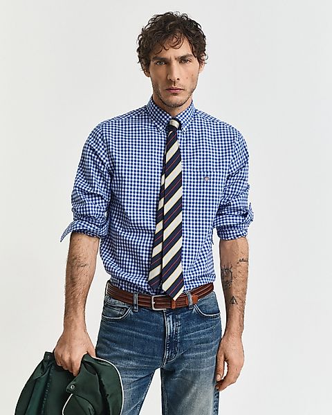 Gant Langarmhemd REG POPLIN GINGHAM SHIRT günstig online kaufen
