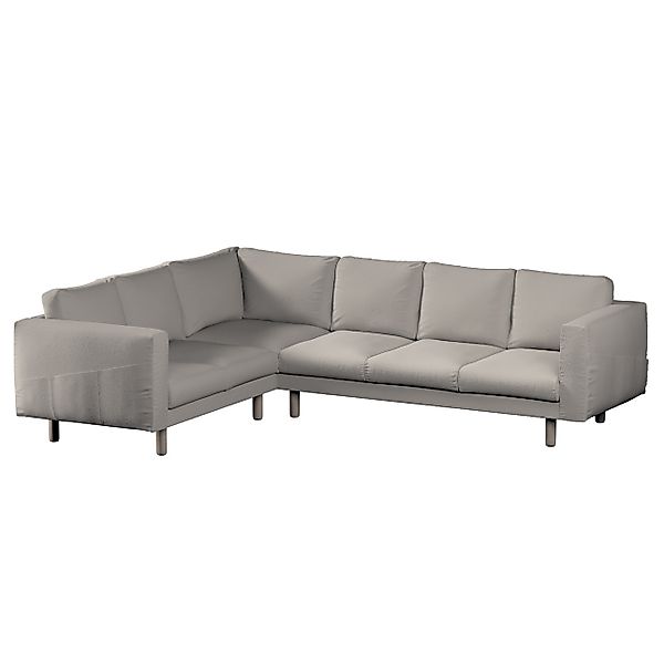 Bezug für Norsborg 5-Sitzer Ecksofa, hellbeige, Norsborg 5-Sitzer Ecksofabe günstig online kaufen