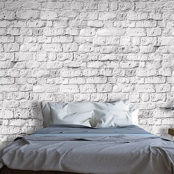 Fototapete - White brick günstig online kaufen