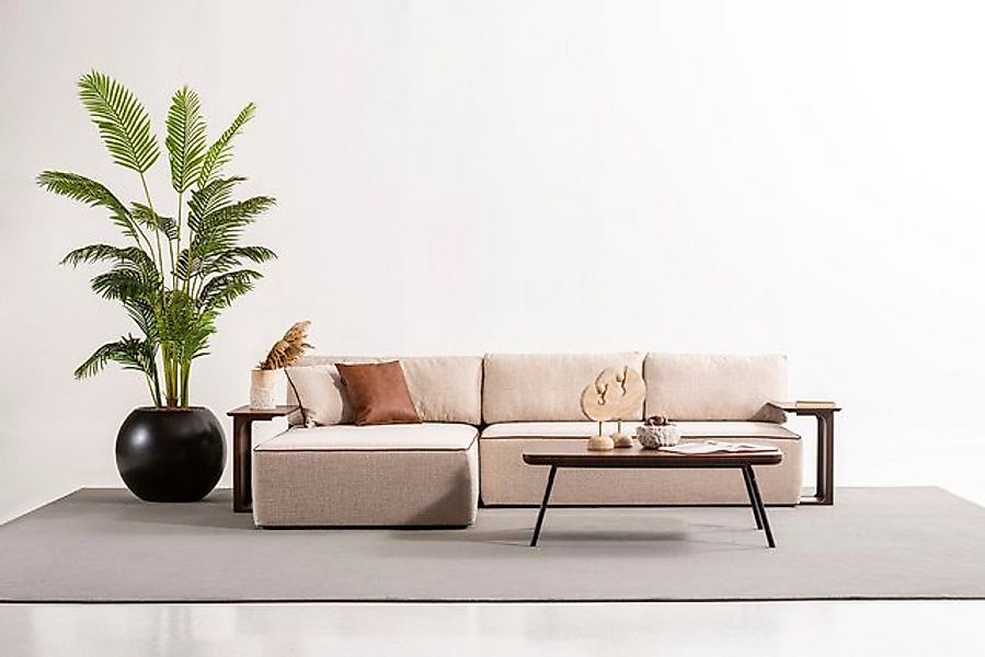 Viva Möbel Sofa EVA, Luxuriöses, modulares Ecksofa für jeden Raum. günstig online kaufen