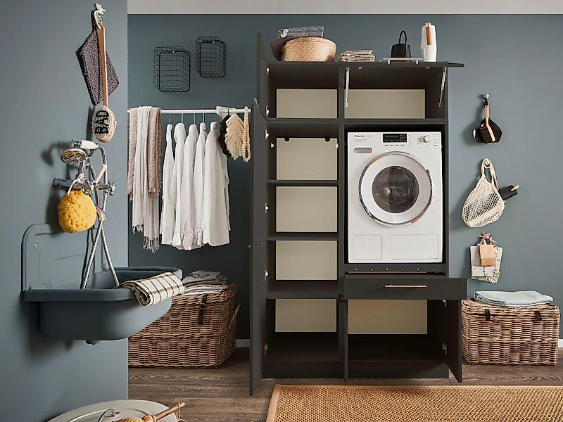 Laundreezy Mehrzweckschrank-Set LAUNDREEZY LDSK7, Breite 117,5 günstig online kaufen