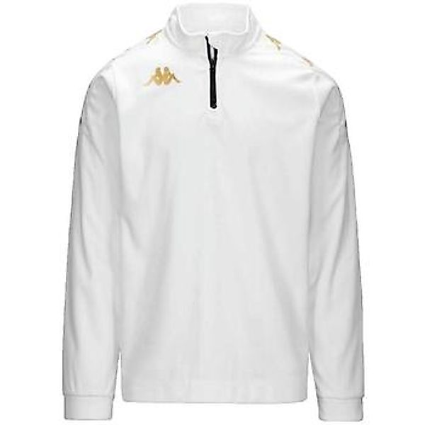 Kappa  Sweatshirt Sweatshirt  Gassolo slim col demi-zip blanc günstig online kaufen