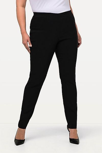 Ulla Popken Funktionshose Bengalinhose Sienna schmales Bein Gummibund günstig online kaufen