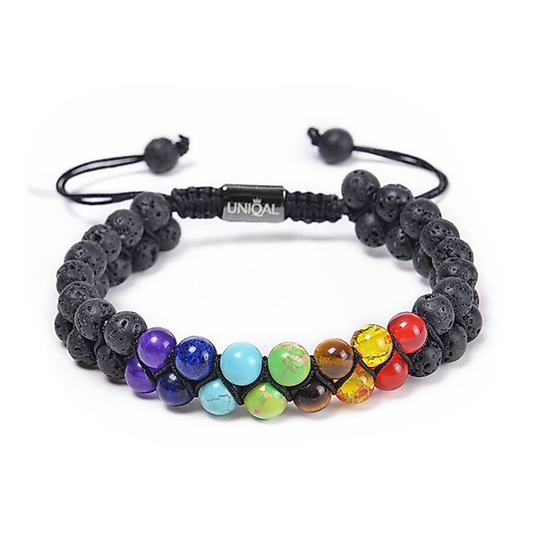UNIQAL.de Perlenarmband Perlenrmband "UNIQAL" Naturstein, Heilstein, günstig online kaufen