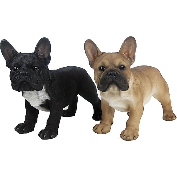Deko-Figur Hund Französische Bulldogge 35 cm 2-fach sortiert günstig online kaufen