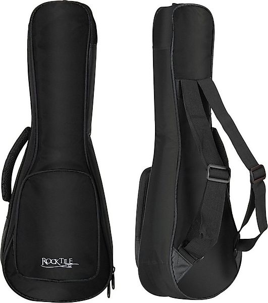 Rocktile Gitarrentasche Tasche für Sopran-Ukulele Schwarz, Gigbag & reißfes günstig online kaufen
